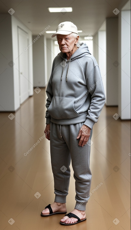 Russian elderly male with  blonde hair