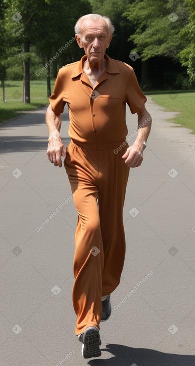 Austrian elderly male with  ginger hair