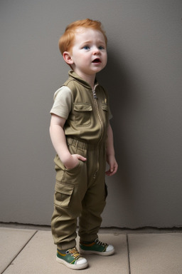 South african infant boy with  ginger hair