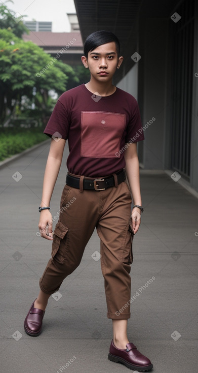 Indonesian young adult non-binary 