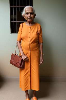 Sri lankan elderly female 