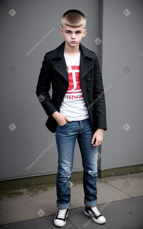 Polish teenager boy 