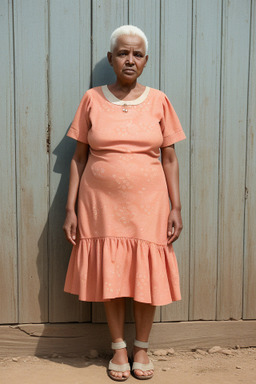 Ethiopian elderly female with  white hair