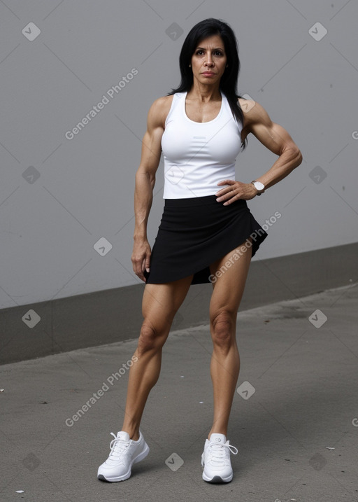 Venezuelan 45 years female with  black hair