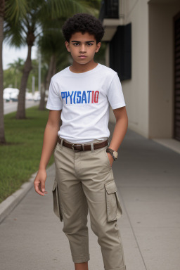 Puerto rican teenager boy 