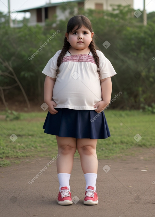 Paraguayan child girl 