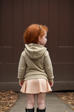 Cuban infant girl with  ginger hair