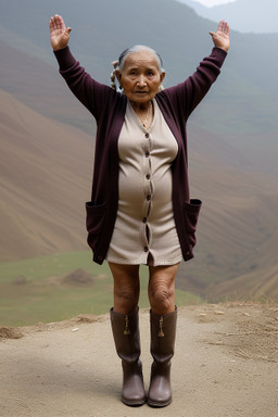 Nepalese elderly female 