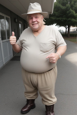 Swedish elderly male with  blonde hair