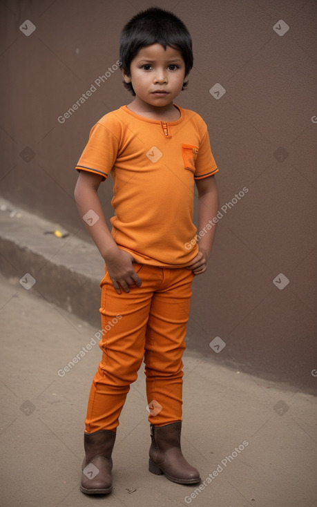 Peruvian child boy 