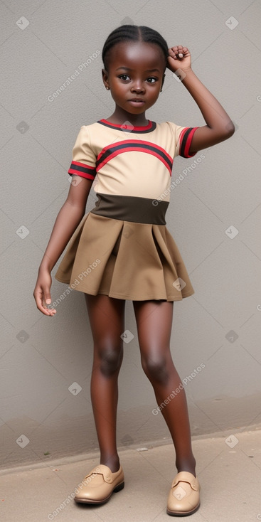 Togolese infant girl 