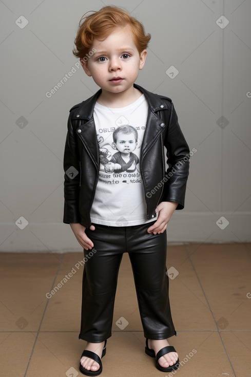 Nicaraguan infant boy with  ginger hair