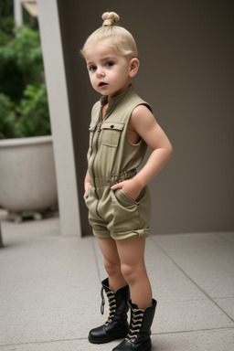 Lebanese infant boy with  blonde hair