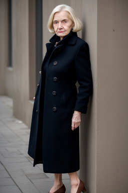 Czech elderly female with  blonde hair