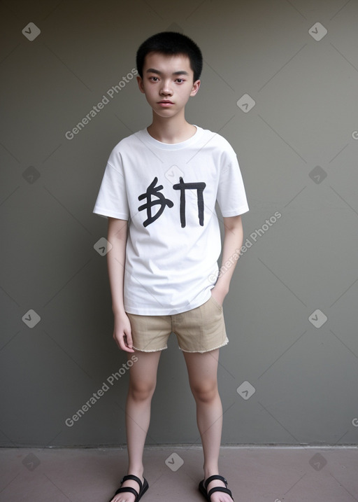 Chinese teenager non-binary 