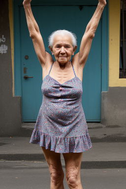 Costa rican elderly female 