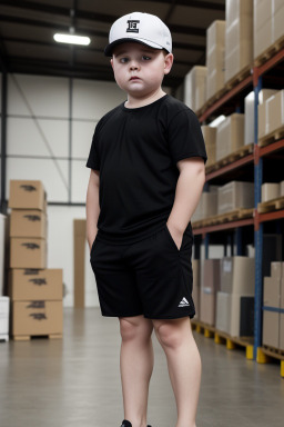 Lithuanian child boy with  black hair