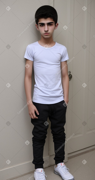 Syrian teenager boy 