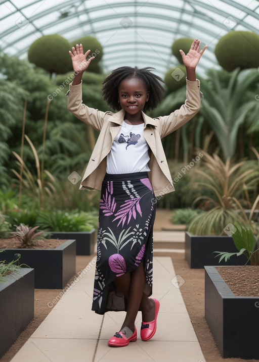 Zambian infant girl 