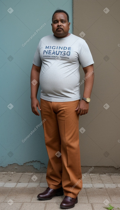 Somali middle-aged male with  ginger hair