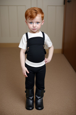 Ukrainian infant boy with  ginger hair