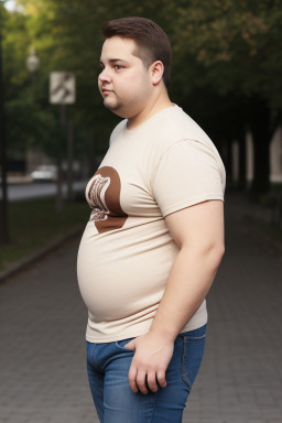 Hungarian adult male with  brown hair