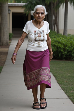 Indian elderly female 