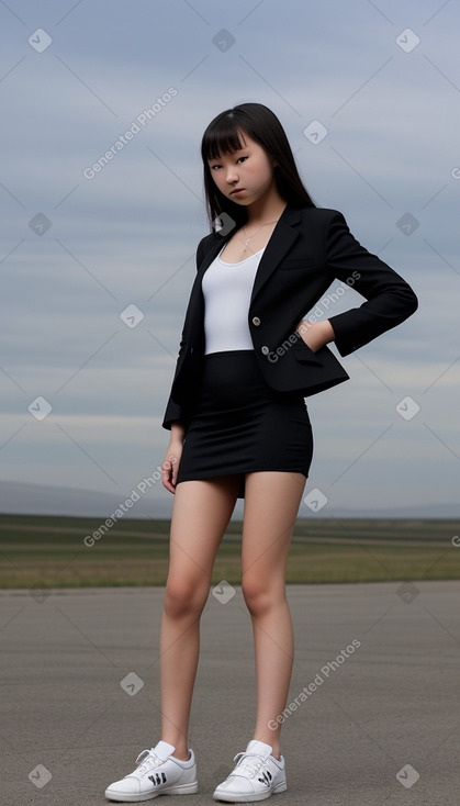 Mongolian teenager girl 