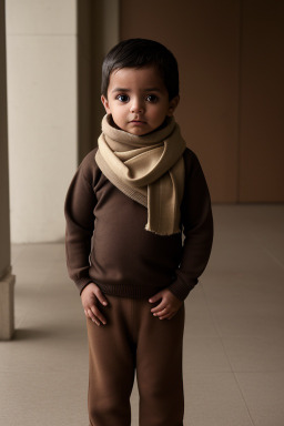 Guatemalan infant boy with  brown hair