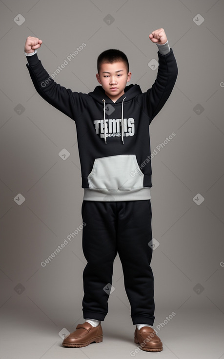 Mongolian teenager boy 