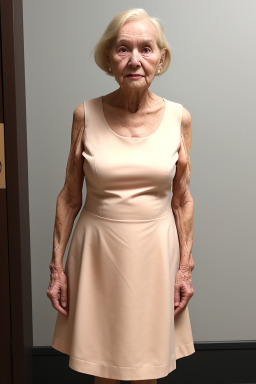 Elderly female with  blonde hair