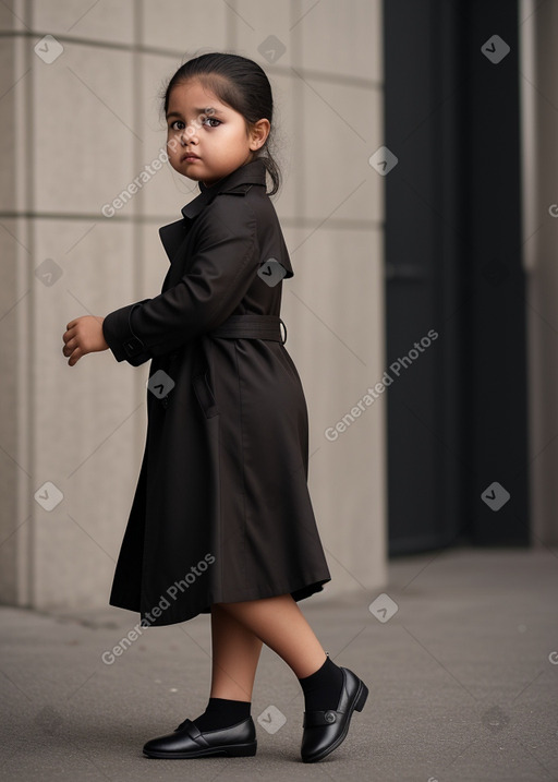 Ecuadorian infant girl with  brown hair