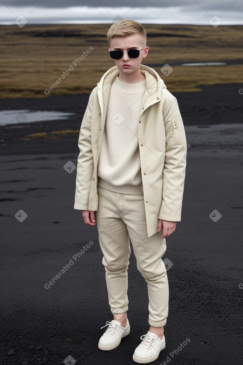 Icelandic teenager boy 