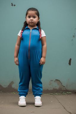 Costa rican child girl 