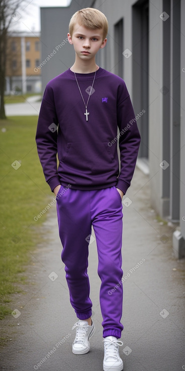 Estonian teenager boy 