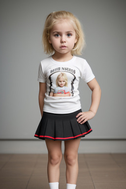 Portuguese infant girl with  blonde hair