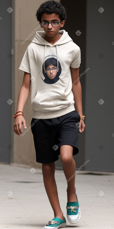 Libyan teenager boy 