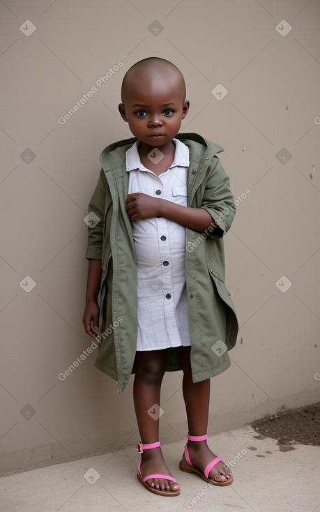 Zambian infant girl 