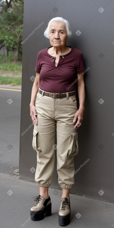 Chilean elderly female 