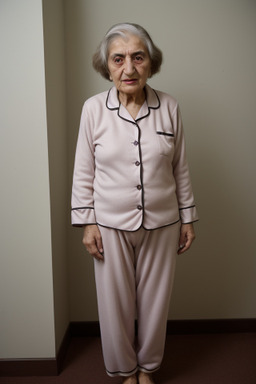 Azerbaijani elderly female with  brown hair