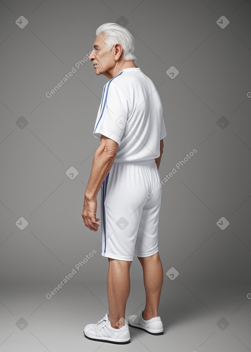 Uruguayan elderly male with  white hair