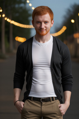 Romanian adult male with  ginger hair