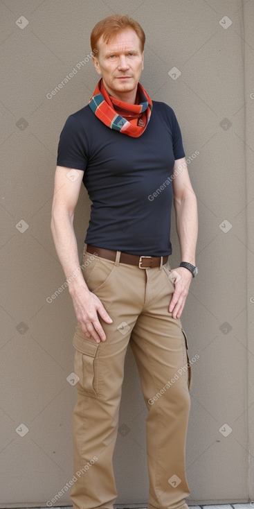 Croatian 45 years male with  ginger hair