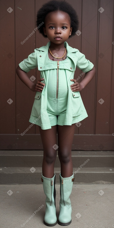 African infant girl 