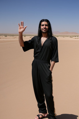 Jordanian adult male with  black hair