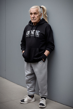 Bulgarian elderly male with  blonde hair