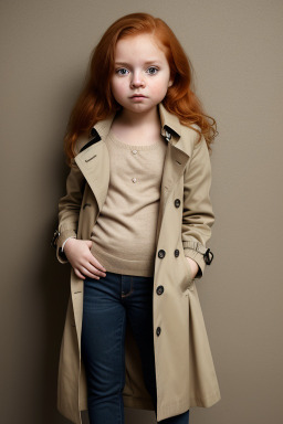 Nicaraguan infant girl with  ginger hair