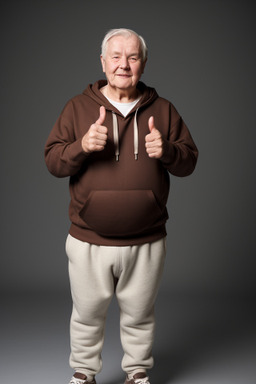 Norwegian elderly male with  brown hair