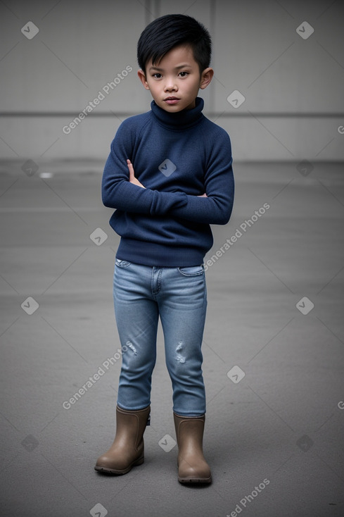 Singaporean child boy 