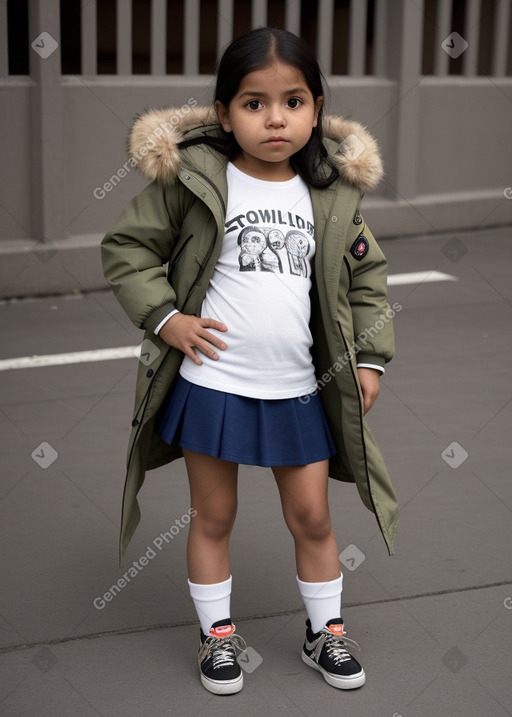 Ecuadorian infant girl 